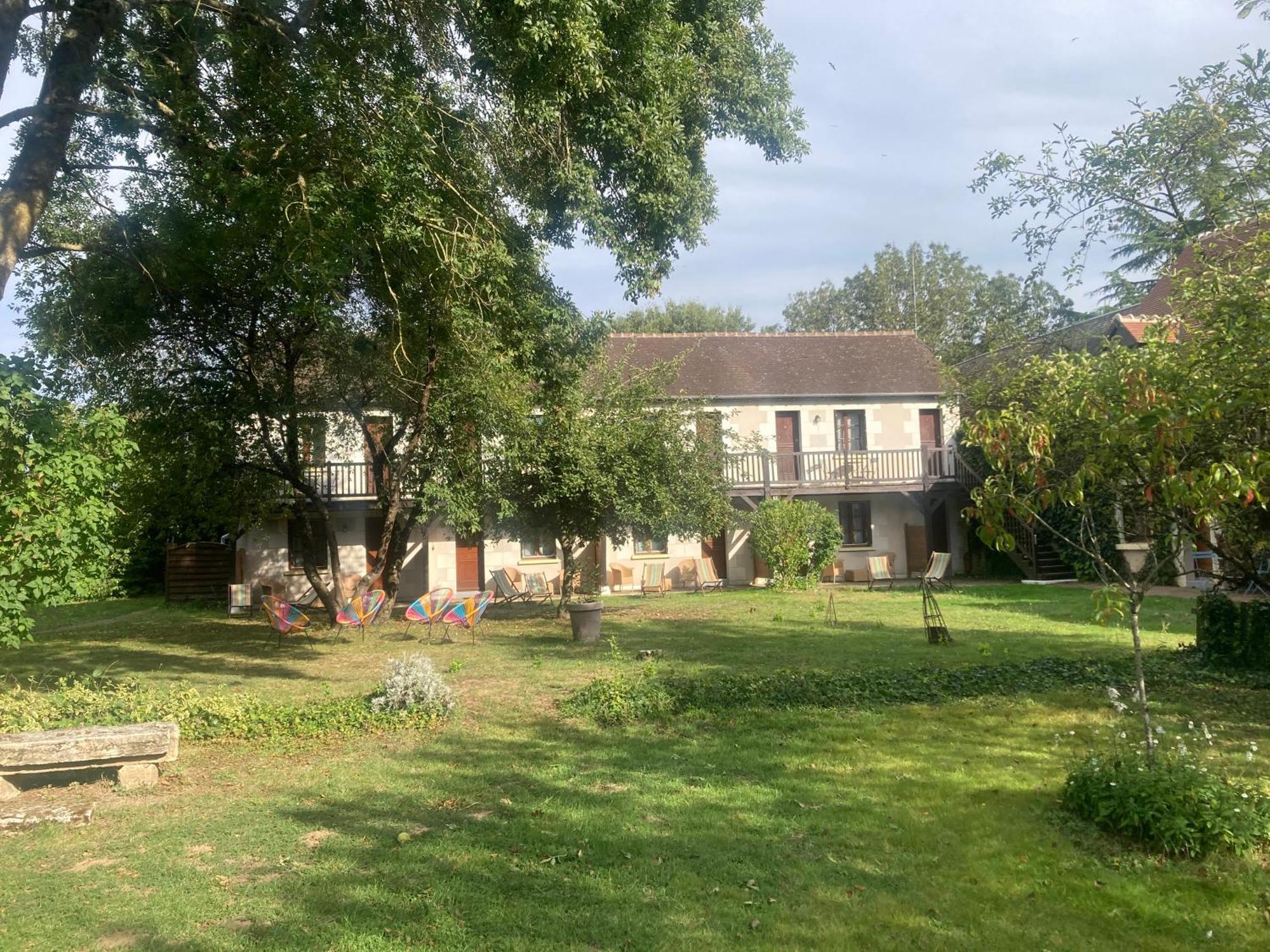 Logis Auberge De Launay Limeray Exterior foto