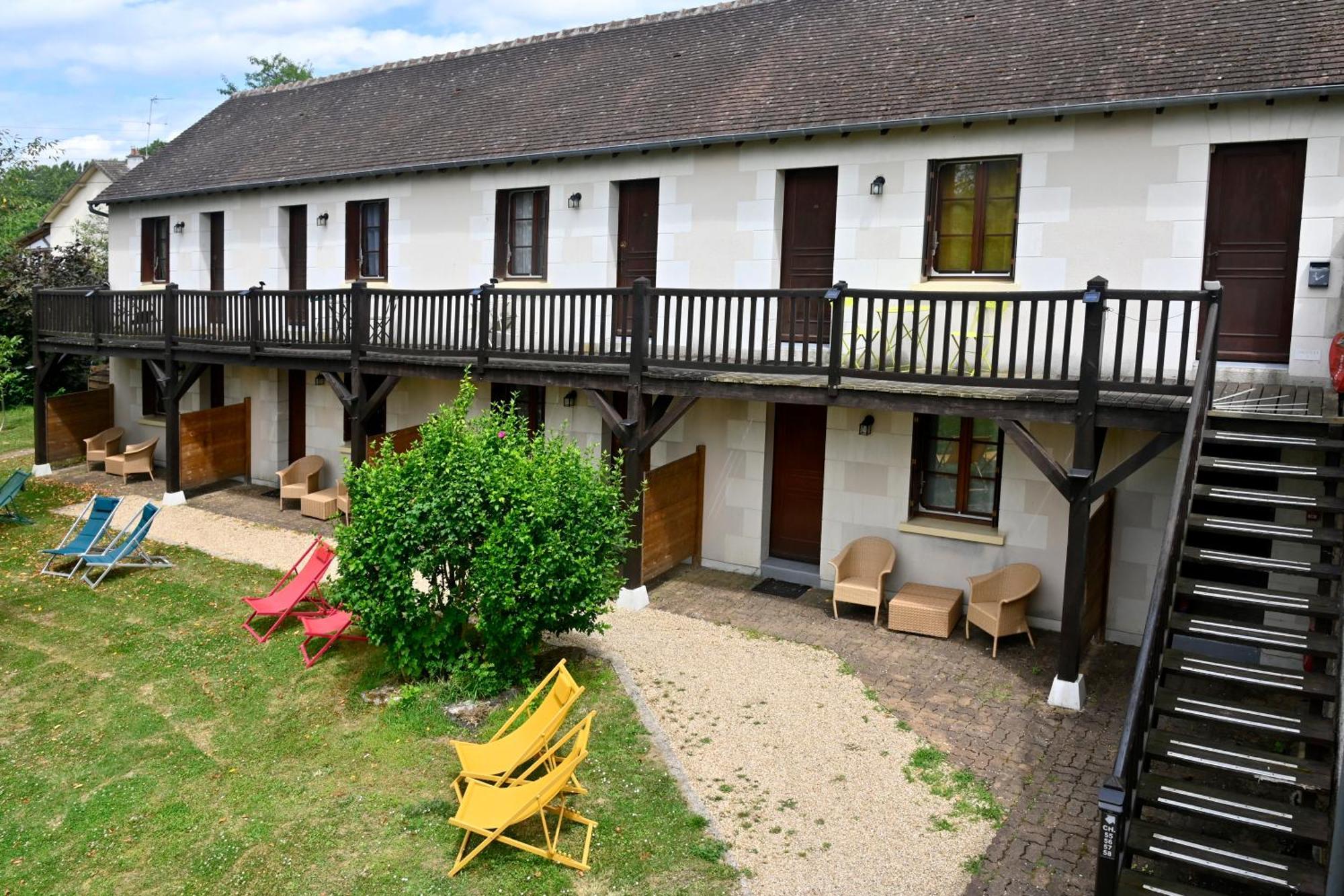 Logis Auberge De Launay Limeray Exterior foto